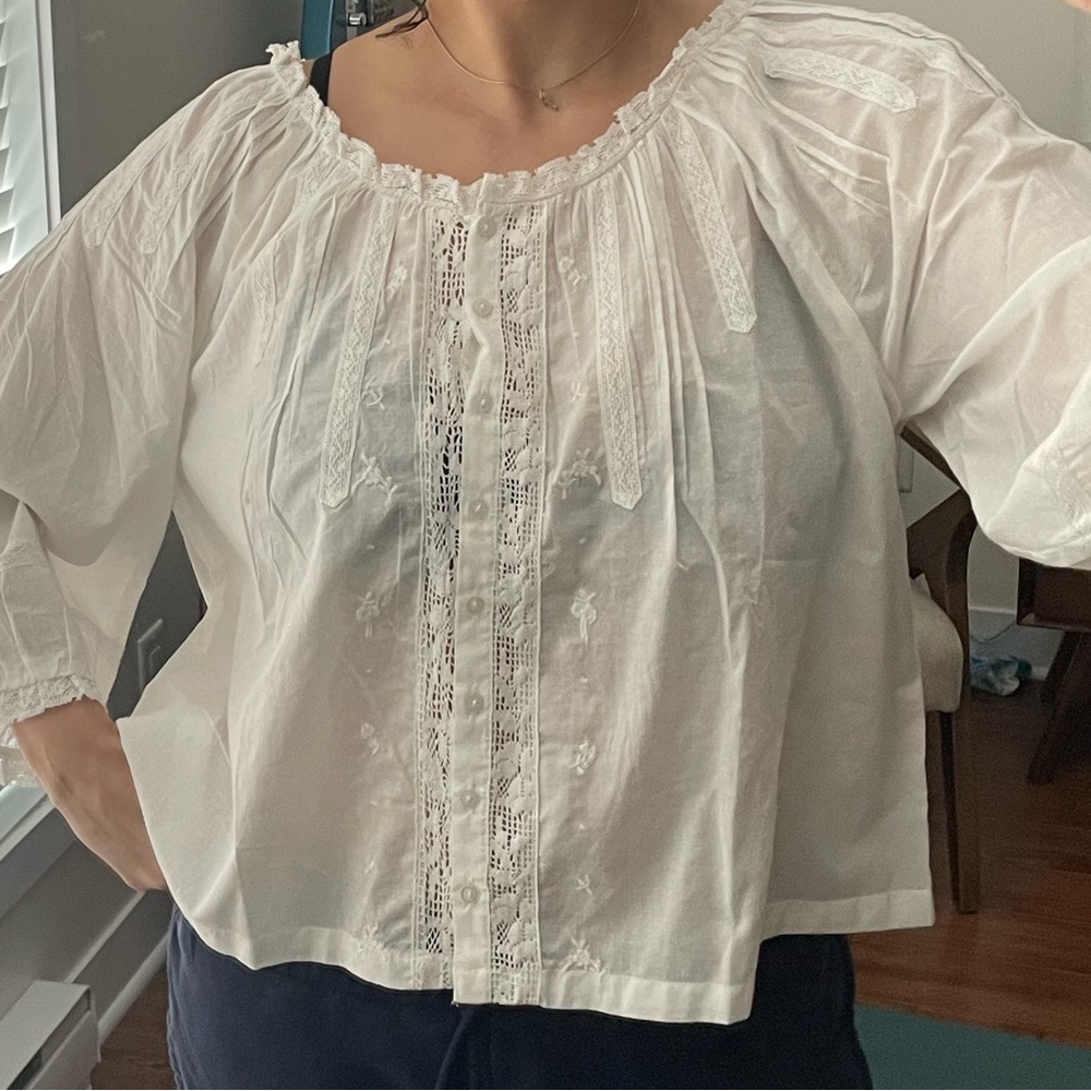 Jennifer & grace bohemian Peasant Blouse
